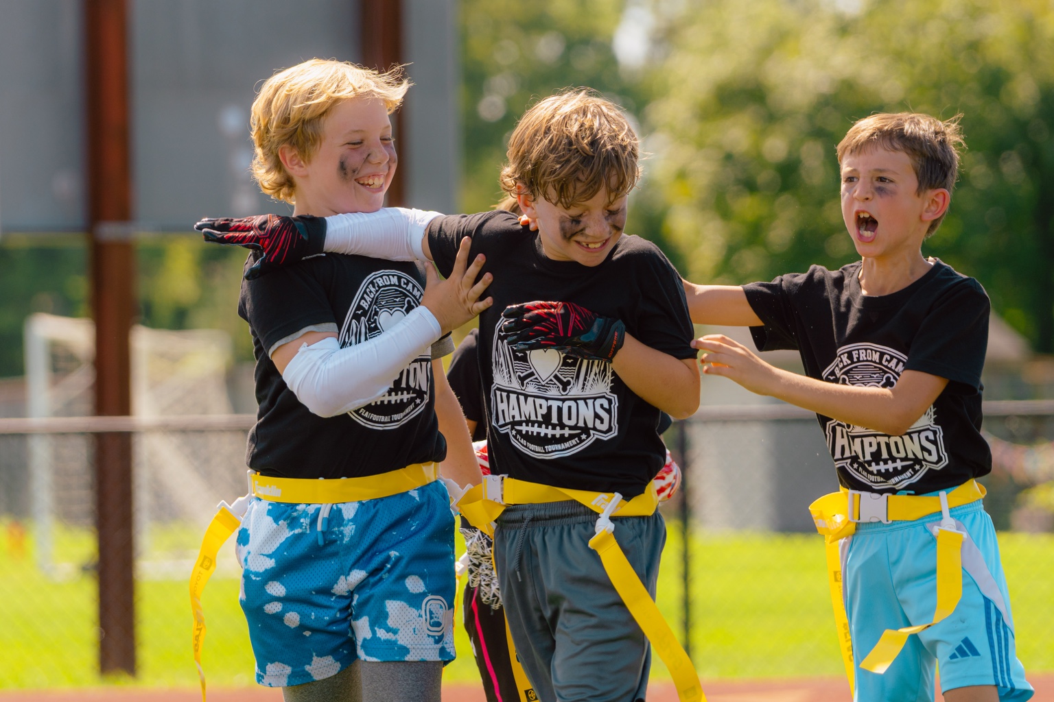 Three ALL HEART kids celebrating together